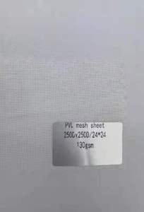 250D 24*24 PVC nhựa tấm lưới lưới vải cho xây dựng giàn giáo bao gồm tùy chỉnh cắt dịch vụ cho Nhật Bản và Thái Lan - Product Image 6