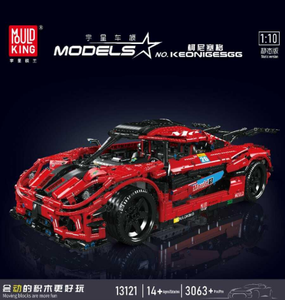 Kit de construction de modèle de voiture de sport Lego Technic, blocs en plastique à l'échelle 1:18, jouet pour enfants de 8 à 13 ans, unisexe - Product Image 3