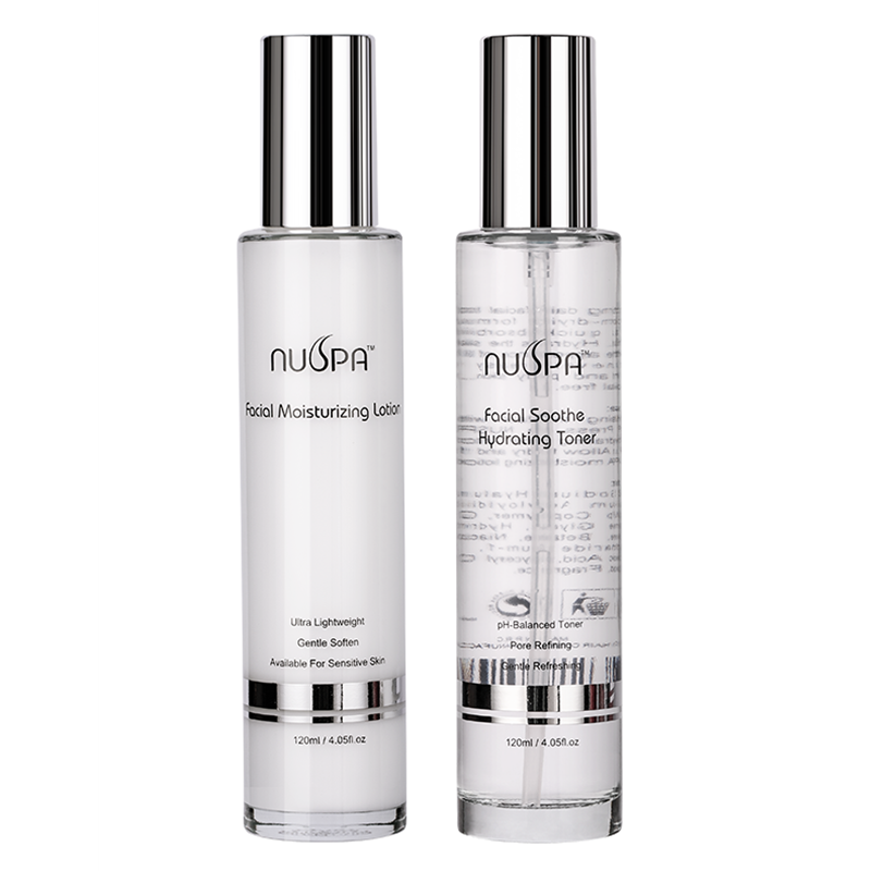 Nuspa Wholesale Hyaluronic Acid Soothing Refining Brightening Skin Care Products Facial Toner And Lotion