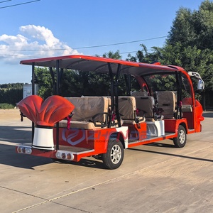 Popular Zhenda Fish <b>Head</b> Cartoon Mini Sightseeing Bus 14Passenger Electric Customized Color Theme Park Touring Car Henan Sale - Product Image 6