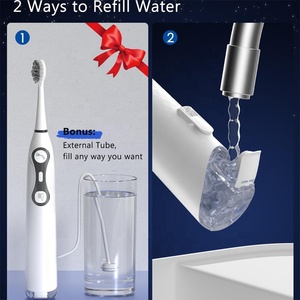 <span class=keywords><strong>Cepillo</strong></span> de <span class=keywords><strong>Dientes</strong></span> Sónico Impermeable IPX8 con Carga Magnética y Depósito Ilimitado para Uso Seguro en la Ducha - Product Image 5