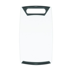 Planche à découper en plastique et caoutchouc blanc 36x22cm - Product Image 1