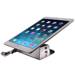 HeyShow אייפד אבטחה מעמד אזעקת פורץ טאבלט מכשיר נגד גניבה מחזיק תצוגה מחזיק לחנות קמעונאית עם פונקציית טעינה - Product Image 1