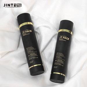 Envase Cosmético Negro Mate de 50 ml, Botella de Bomba Sin Aire de Plástico con Sistema de Giro para Suero Facial - Product Image 2