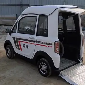Vehículo eléctrico de baja voz, scooter para silla de ruedas, coche eléctrico accesible para discapacitados, Mini coche eléctrico para usuarios de sillas de ruedas
