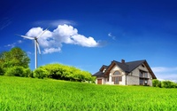 Éolienne de toit 3KW 5KW 10KW pour parcs industriels et bâtiments d'usines – Système d'énergie éolienne distribuée