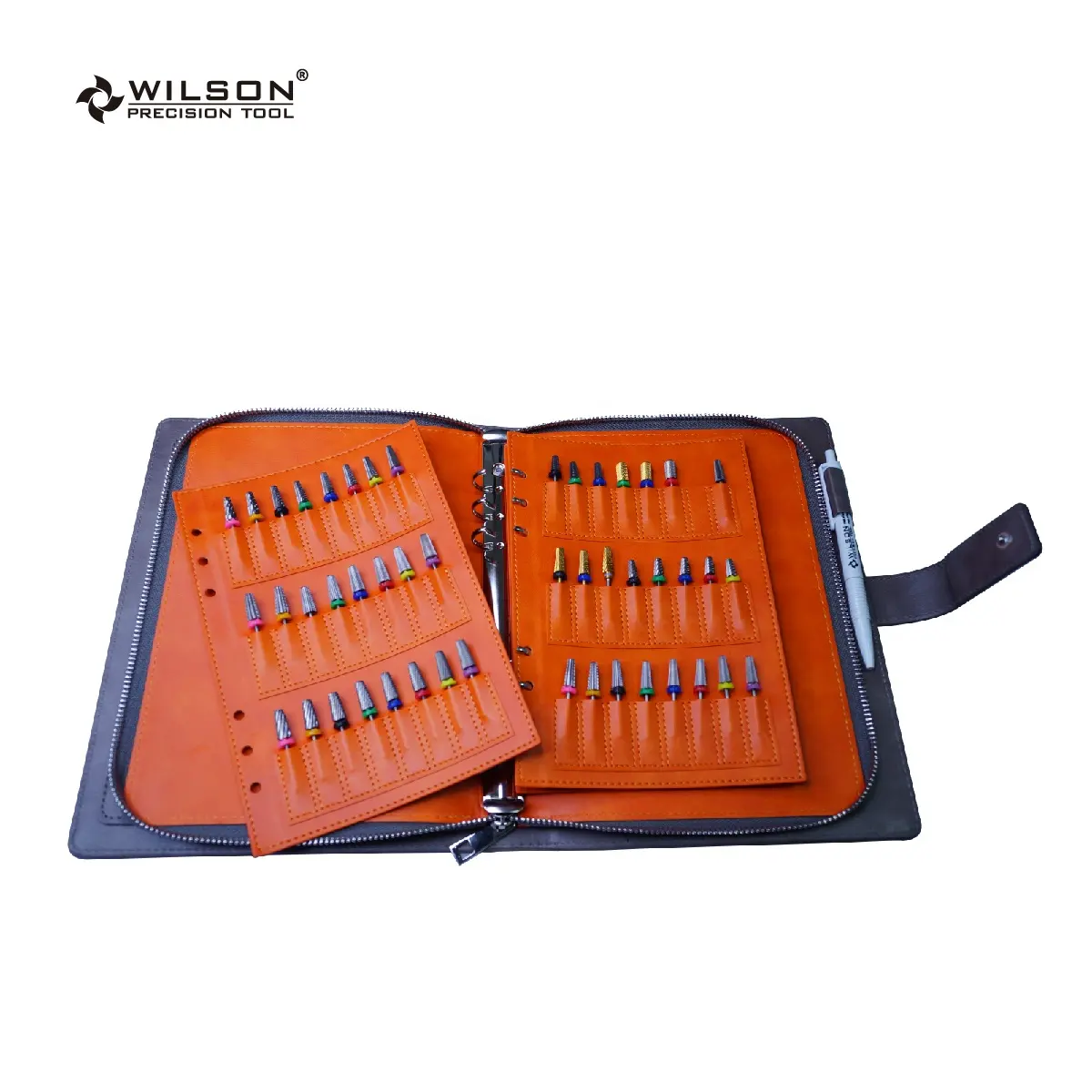 Nail Bits Holder Loose-leaf Book Accessory Independent Packaging Nail Drill Bit Popular Portable Drill Bit Nail