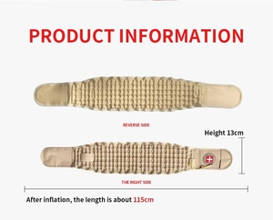 Cinturón de descompresión OEM dispositivo de tracción espinal cinturón de soporte Lumbar inflable para aliviar el dolor de espalda baja mujeres hombres - Product Image 6