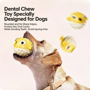 Giocattolo per Cani a Forma di Pesce Puffer in Materiale TPR Resistente ai Morsi, Pulisci-Denti, Palla Sonora Anti-Noia, Accessori per Animali Domestici - Product Image 3