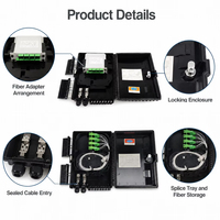 Boîtier de distribution étanche IP65 pour réseaux de fibres optiques extérieurs, directement de l'usine OEM