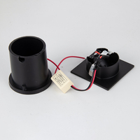 Lampes encastrées carrées miniatures étanches IP65 pour extérieur et intérieur, éclairage latéral pour escalier, lumière murale LED pour escalier