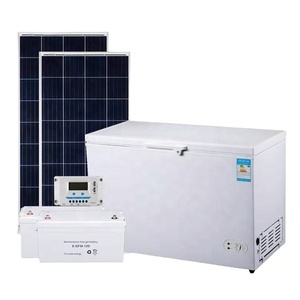 358L Solar DC 12V/24V Factory Direct Sales Refrigerator Chest Deep DC <b>Freezer</b> - Product Image 1