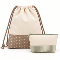 Sac à dos personnalisé en toile gingham avec cordon de serrage et logo brodé – Vente en gros pour l'école, les clubs sportifs, les événements et la gym