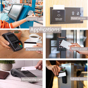Carte-clé d'hôtel personnalisée avec logo couleur Pantone, MIFARE Classic <span class=keywords><strong>EVA1</strong></span> 1K/4K, carte de centre de jeux, carte NFC RFID - Product Image 5