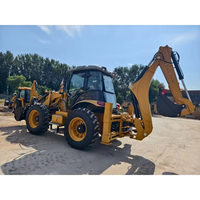 Excavator Mini 388 Roda Penggerak 4X4 dengan Mesin PLC, Joystick Baru, Standar CE EPA Euro5, Harga Murah, Dijual