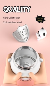 2025 édition spéciale tasse d'<span class=keywords><strong>eau</strong></span> extérieure pour enfants sur le thème <span class=keywords><strong>de</strong></span> la poupée 316 en acier inoxydable gros ventre thermos tasse couvercle ouvert à un bouton pour - Product Image 5