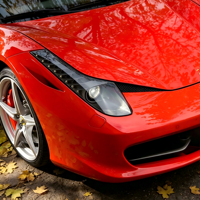 Phares à LED pour Ferrari 458 Italia Spider 2009-2015 OE 265714 265715 avec DRL LED AFS Bi-Xénon HID Ensemble de phares