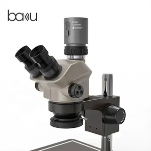 Bakü 4K CCD elektronik mikroskop kamera kayıt fonksiyonu tip-c kolay kullanım tamir dürbün mikroskop