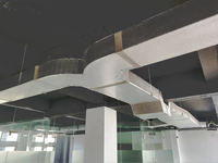 Panneau PIR en mousse de polyuréthane de 20mm/30mm, panneau de conduit d'air HVAC, feuille d'aluminium