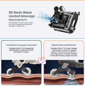 Professional Legs Stretch Sonic-wave Heated Chair for Relaxation and Wellness - Product Image 3