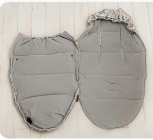 Sac de couchage personnalisé pour poussette, sac de couchage imperméable pour bébé pour l'extérieur en <span class=keywords><strong>hiver</strong></span>, ouverture centrale et inférieure pour un entrée et une sortie faciles - Product Image 5