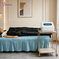Appareil de massage des jambes par compression d'air professionnel avec thérapie thermique et analyseur de peau intelligent pour les soins corporels