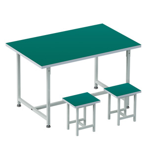 Banc de travail antistatique en aluminium robuste - Table d'inspection et d'entretien pour usage en atelier - Product Image 2