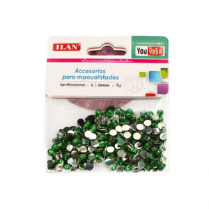 Strass Ilan 5 mm verdi per artigianato e progetti fai da te - Product Image 2