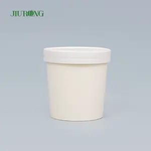 8oz 12oz 16oz 32oz Disposable Fast Food Packaging Take Away Container White Soup Cup