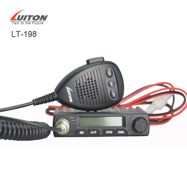 Cheap Vehicle Mounted Luiton LT-198 27MHz HF CB Ham Mobile Radio Transceiver for Car Truck