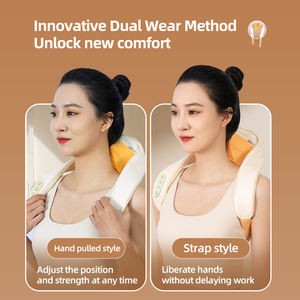 Gran oferta 2025, masajeador Shiatsu con calor, masaje de amasado profundo para cuello, espalda, hombros, pies, piernas para uso doméstico o en el coche - Product Image 5