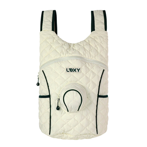 Sac à dos sportif idéal pour le tennis, style sport de plein air, coton recyclé, sangle réglable, rangement facile - Product Image 1