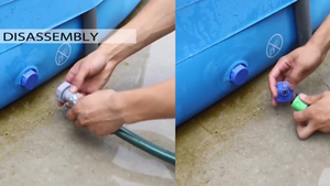 Biểu Tượng Tùy Chỉnh <span class=keywords><strong>10</strong></span> Ft X 30 Inch PVC Gia Đình Trên Mặt Đất Kim Loại Khung Hồ Bơi 200-500L Công Suất 25-29in Thang Chiều Cao Mùa Hè Sân Sau - Product Image 4