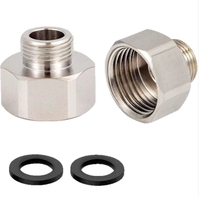Adaptateur de plomberie à compression pour tuyau d'eau de 1/2 à 3/8 pouce