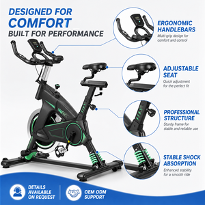 Bicicleta de Ejercicio Profesional con Apariencia Elegante, Bicicleta de Ciclismo Indoor para Moldear el Cuerpo en Verano - Product Image 3