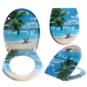 3D in vệ sinh <span class=keywords><strong>WC</strong></span> nhà vệ sinh chỗ ngồi bìa với dễ dàng đóng nắp thiết kế hiện đại - Product Image 3