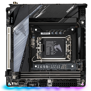 Carte mère de jeu <span class=keywords><strong>GIGABYTE</strong></span> INTEL Z690I AORUS ULTRA prend en charge les processeurs Intel de 12e génération avec socket LGA1700 et mémoire DDR5 64G - Product Image 2