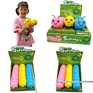 Juguete Antiestrés de Oruga Adorable al por Mayor, Juguete Sensorial Creativo de Rebote Rápido, Juguete para Niños - Product Image 3