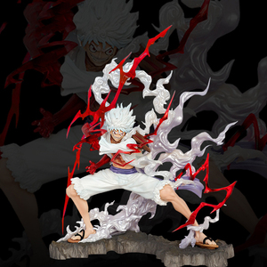 Alta calidad PVC Anime <span class=keywords><strong>Piece</strong></span> 25,<span class=keywords><strong>5</strong></span> cm modelo miniaturas <span class=keywords><strong>One</strong></span> Nika <span class=keywords><strong>Gear</strong></span> <span class=keywords><strong>5</strong></span> <span class=keywords><strong>Luffy</strong></span> <span class=keywords><strong>Figura</strong></span> figuras de acción juguetes para regalo de colección - Product Image 3