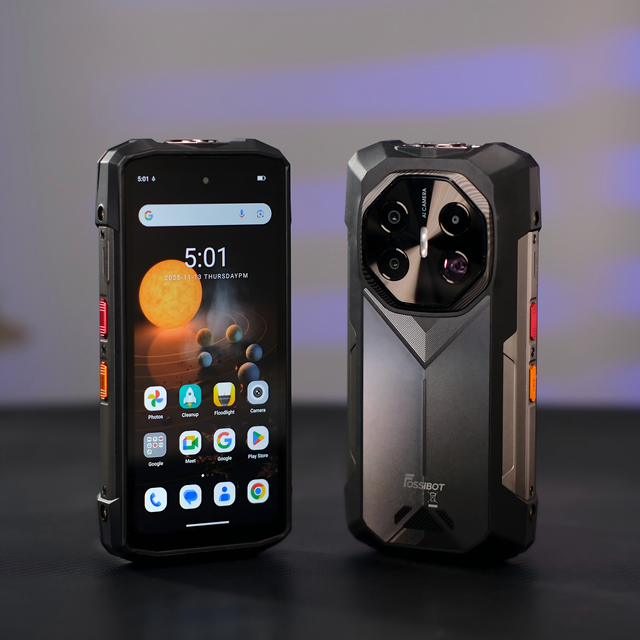 Fossibot 5G Rugged Phone F113 Rugged Smartphone Android 15 Gorilla 120Hz Display 20000mAh 5G NFC 12+256GB AI 50MP Camera IP68