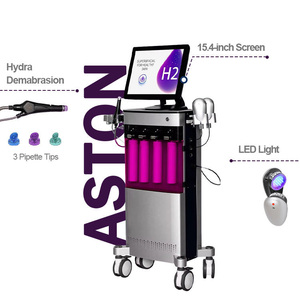 Nouvelle machine faciale à oxygène Hydra, extraction des points noirs par aspiration, nettoyage en profondeur des pores, jet d'oxygène, machine anti-rides - Product Image 1