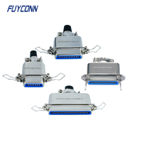 Konektor Centronic 57 CN Solder Cup 57-60 Female, Konektor Centronic 57 60140 60240 60360 60500 dengan Penutup Logam Lurus