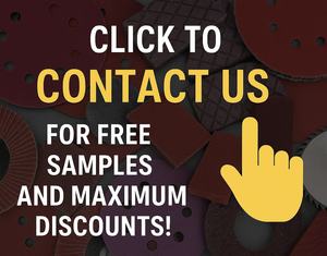 150MM Schleif scheibe Aluminium oxid Rot Schleif scheibe Klett-oder Psa-Scheibe zum Polieren und Schleifen von Orbital schleifpapier - Product Image 6