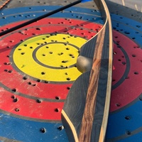 Tir à l'arc Old Mountain Nouveau Style 48 "Flash Arc traditionnel Tir à l'arc Tir à l'arc en bois Jeunesse Arc Longbow Chasse