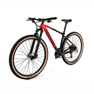 Vélo de montagne Predatorpro 26x2.6, cadre en carbone, fourche à suspension, freins à disque doubles, vélo de trail XC unisexe pour adultes - Product Image 1