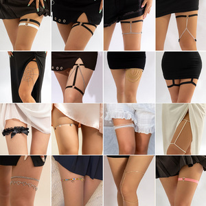 Fábrica de <span class=keywords><strong>China</strong></span> personalizada Sexy pecho dedo pie cintura tobillo pierna cuerpo completo cadena aleación de acero inoxidable vientre cuerpo cadenas joyería - Product Image 4