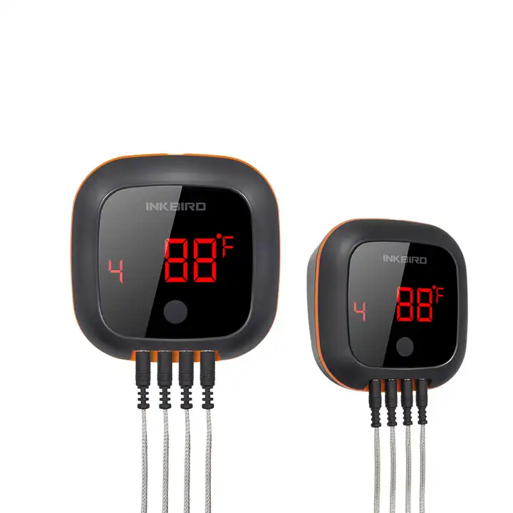Bluetooth Digital BBQ Thermometer Cooking Grill Meat Probe Rechargeable  IBT-4XS