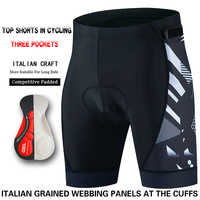 Short de cyclisme rembourré pour homme Pantalon d'équitation pour vélo Vêtements de cyclisme Collants de cyclisme