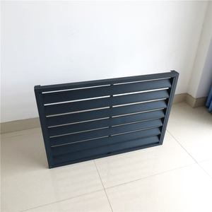 Prix bon marché assemblé aluminium métal <span class=keywords><strong>climatiseur</strong></span> unité extérieure dispositif housse de protection - Product Image 2