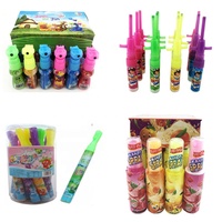Bonbons liquides en spray en forme de pistolet à serpent sucré et aigre OEM